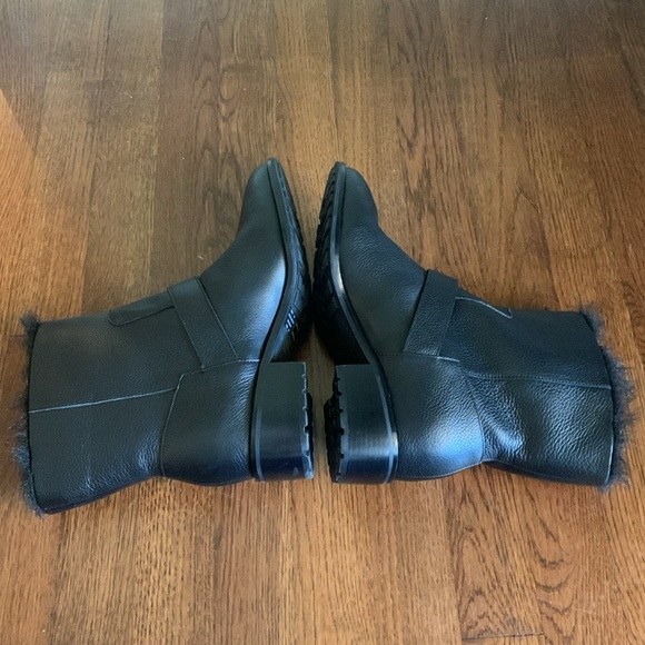 New Cole Haan Newburg Neela Faux Fur Boots - Picture 8 of 9